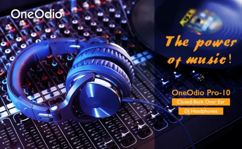 Oneodio pro 10 com fio dj fones de ouvido baixo estéreo gaming headset com microfone para telefone estúdio monitor fone para gravação - Imagem 18