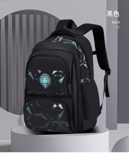 Mochila ortopédica infantil à prova d'água, bolsa para escola primária, para meninos, classe 3 a 6 - Imagem 18