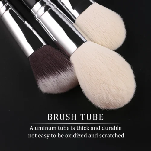 BEILI-Pincéis de maquiagem Big Powder preto, único pincel profissional de fibra de lã, muito macio, Fundação, Destaque, Beleza - Imagem 4