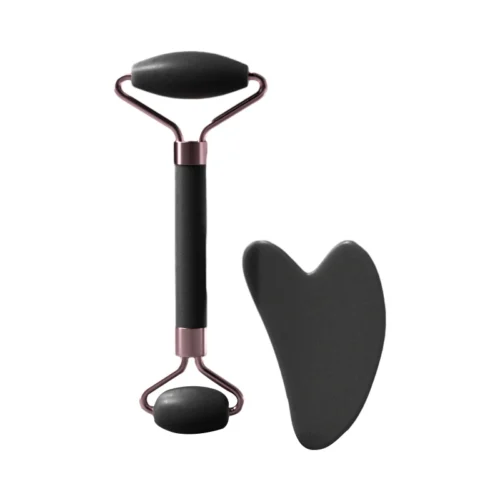 Rolo para rosto pescoço olho resina massagem facial instrumentr cuidados de saúde raspagem placa muscular beleza ferramentas de cuidados com a pele - Imagem 9