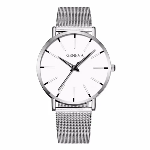 Moda ultra-fino masculino relógios de negócios banda de malha de aço relógio de quartzo masculino relogio masculino - Imagem 8