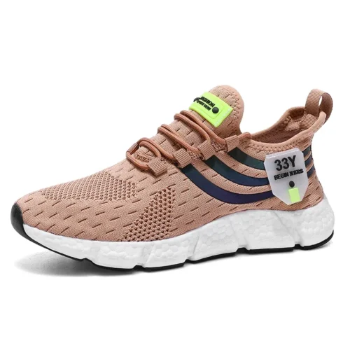 Tênis casuais verão respirável sapatos esportivos leve malha ao ar livre tênis de corrida atlético jogging tenis sapatos caminhada - Imagem 8
