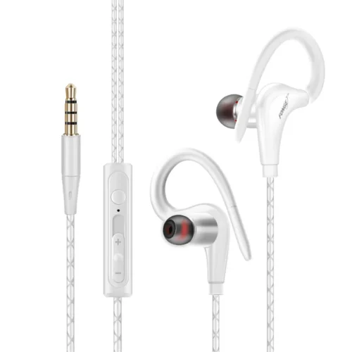 Fone de ouvido esportivo com microfone, fone de ouvido para iphone, xiaomi, huawei, fone de ouvido 3,5mm - Imagem 8