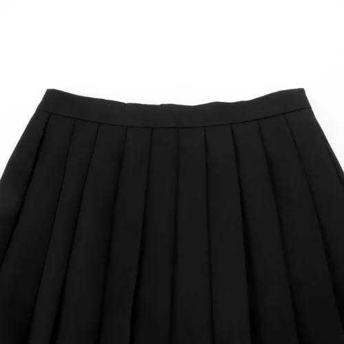 Sexy mini saia feminina novo verão preto moda zíper partywear casual magro saia plissada elegante versátil sexy saia feminina - Imagem 12