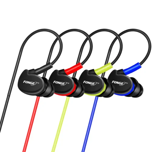 Fone de ouvido esportivo com microfone, fone de ouvido para iphone, xiaomi, huawei, fone de ouvido 3,5mm - Imagem 2
