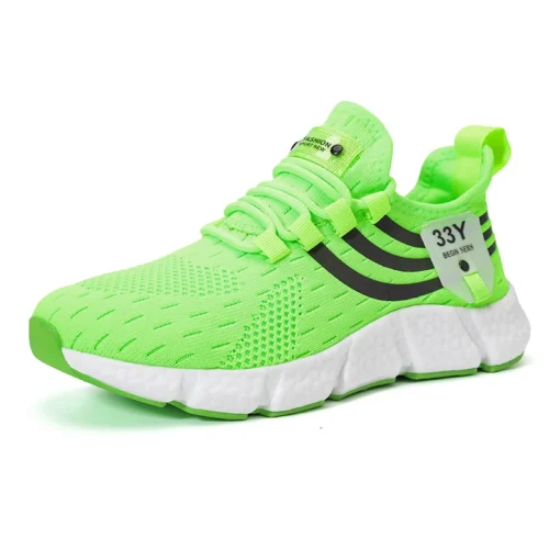 Tênis casuais verão respirável sapatos esportivos leve malha ao ar livre tênis de corrida atlético jogging tenis sapatos caminhada - Imagem 12