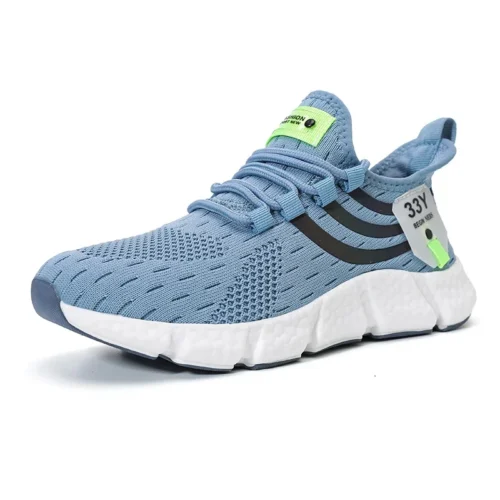 Tênis casuais verão respirável sapatos esportivos leve malha ao ar livre tênis de corrida atlético jogging tenis sapatos caminhada - Imagem 10