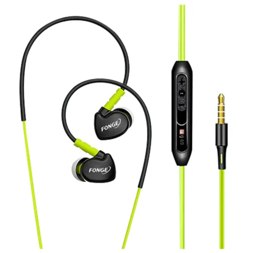 Fone de ouvido esportivo com microfone, fone de ouvido para iphone, xiaomi, huawei, fone de ouvido 3,5mm - Imagem 11