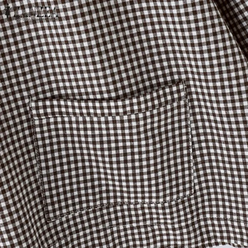 Zanzea casual solto blusa feminina verão em torno do pescoço camisa verificado impresso bolso 3/4 manga topos harajuku simples blusas - Imagem 19