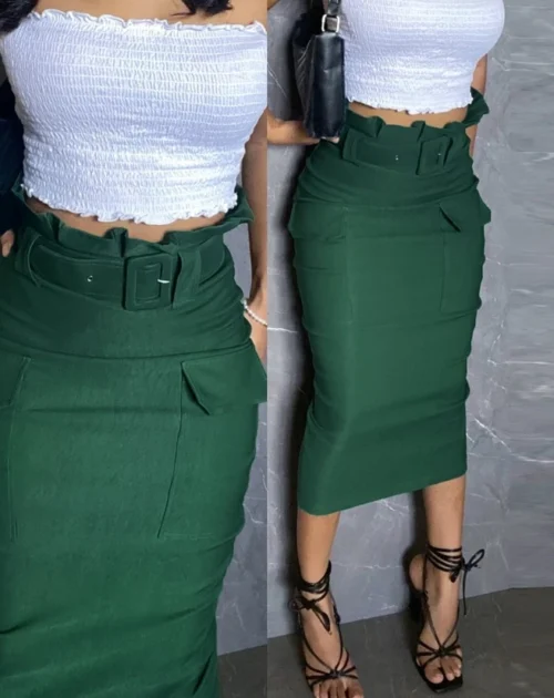 Vestido de motocicleta feminino 2024 verão mais recente tendência líder de rua couro do plutônio divisão frisado amarrar detalhe saia curta saia magras - Imagem 5