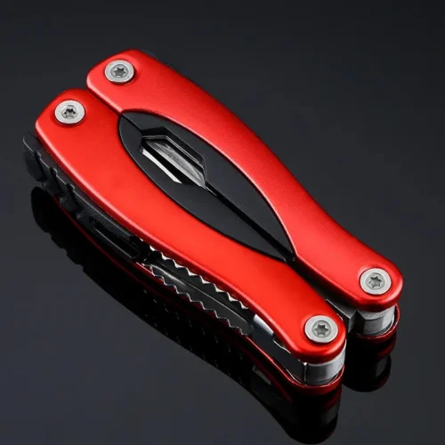 Portátil Multi Ferramenta Alicate, Camping Gear, sobrevivência ao ar livre, aço inoxidável, Camping Acessórios, 9 em 1 - Imagem 5