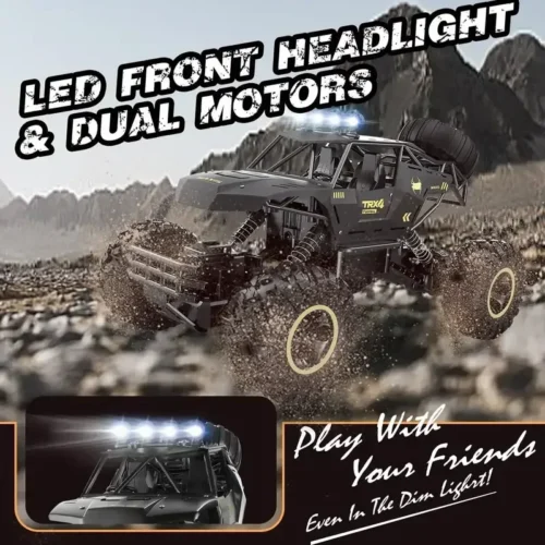 4wd rc carro 1:12 fora da estrada 4x4 todos os terrenos carros de controle remoto rádio elétrico buggy caminhão corrida deriva com luzes led brinquedos presentes - Imagem 6