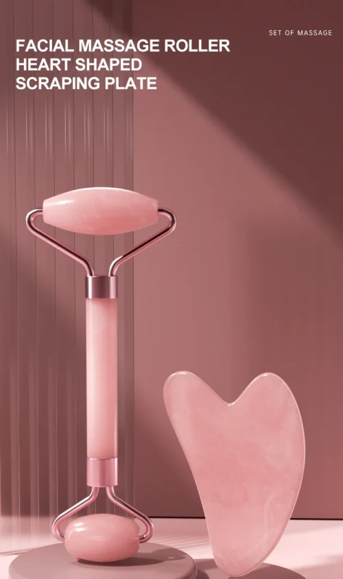 Rolo para rosto pescoço olho resina massagem facial instrumentr cuidados de saúde raspagem placa muscular beleza ferramentas de cuidados com a pele - Imagem 13