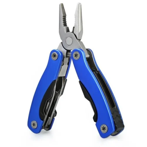 Portátil Multi Ferramenta Alicate, Camping Gear, sobrevivência ao ar livre, aço inoxidável, Camping Acessórios, 9 em 1 - Imagem 3