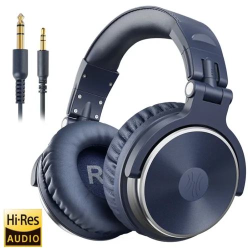 Oneodio pro 10 com fio dj fones de ouvido baixo estéreo gaming headset com microfone para telefone estúdio monitor fone para gravação - Imagem 13