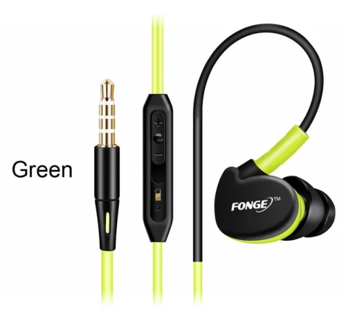 Fone de ouvido esportivo com microfone, fone de ouvido para iphone, xiaomi, huawei, fone de ouvido 3,5mm - Imagem 32