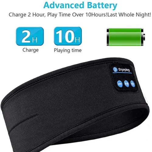 sem fio bluetooth fone de ouvido esportes sono bandana máscara para os olhos fone bluetooth fones ar pro sem fio - Imagem 2