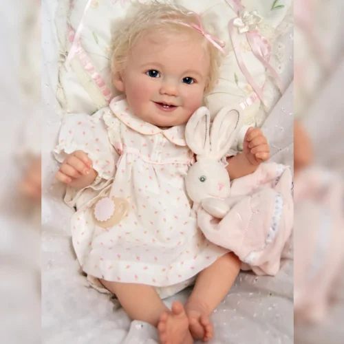 Boneca Reborn com Cabelo 3D Pintado, 20”, Fofa, Presente Perfeito e Brinquedo para Crianças - Imagem 5