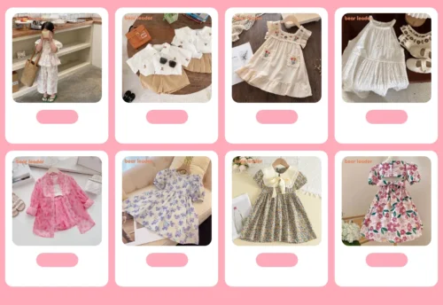 Urso líder rosa xadrez arco vestido elegante lolita criança grandes meninas midi vestido crianças vestidos adolescentes festa princesa vestido de verão - Imagem 20