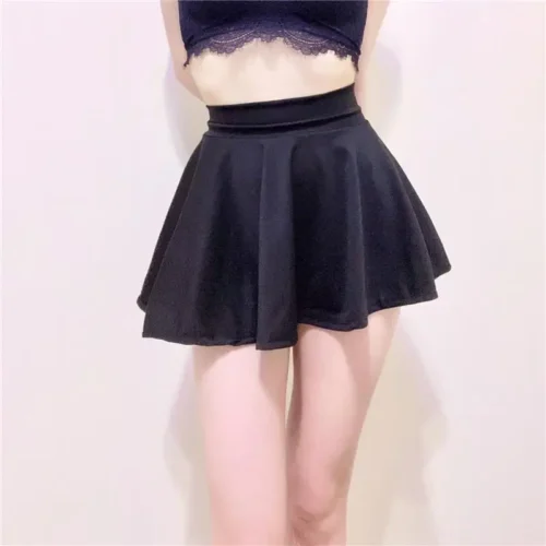 Moda sexy mini saia de verão saias femininas cintura alta saia plissada para menina saias de tênis coreano sexy senhora all-match roupas - Imagem 10