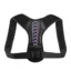 Corretor ajustável da postura do ombro traseiro, clavícula, suporte da espinha, remodelar seu corpo, casa, escritório, esporte, parte superior das costas, cinta de pescoço - Black Purple, M 40-80kg
