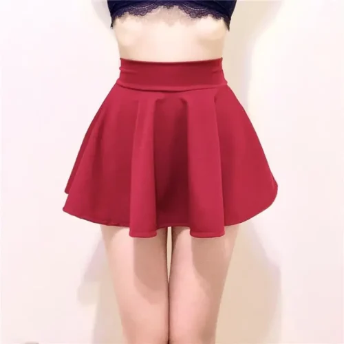 Moda sexy mini saia de verão saias femininas cintura alta saia plissada para menina saias de tênis coreano sexy senhora all-match roupas - Imagem 11