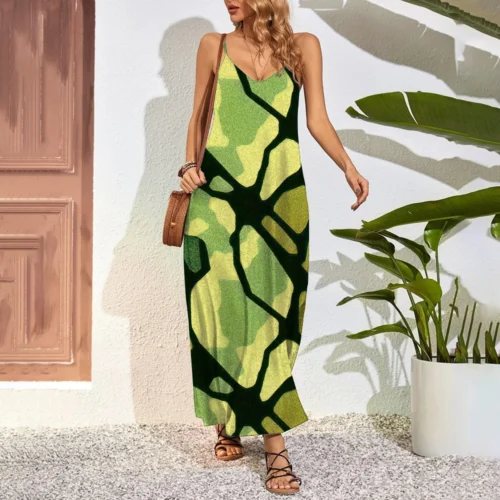 Vestido extra longo feminino, vestidos maxi tamanho grande, estampa 3D - Imagem 16
