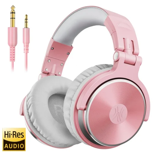 Oneodio pro 10 com fio dj fones de ouvido baixo estéreo gaming headset com microfone para telefone estúdio monitor fone para gravação - Imagem 14