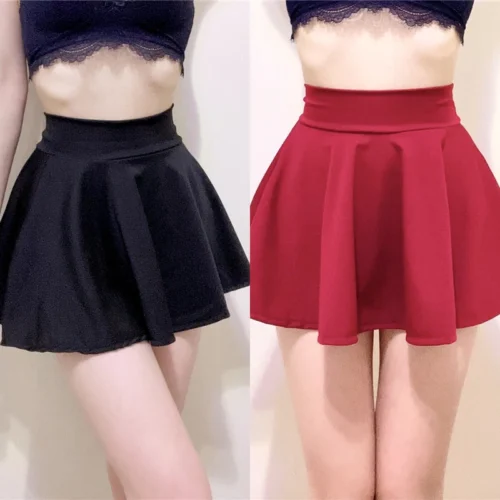 Moda sexy mini saia de verão saias femininas cintura alta saia plissada para menina saias de tênis coreano sexy senhora all-match roupas - Imagem 14