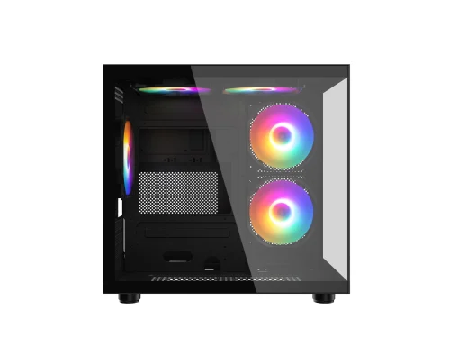Gabinete Gamer Aquário PIXXO PRETO, M-ATX - CGH100B - Imagem 4