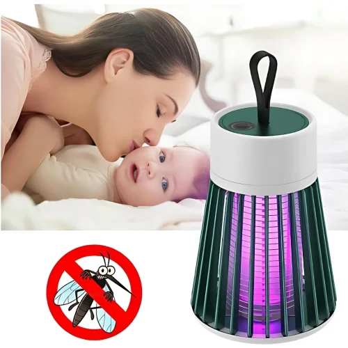 Luminárias Repelente Luz Violeta Mosquiteiro Elimina Mosquitos e Insetos Repelente De Tomada - Imagem 4