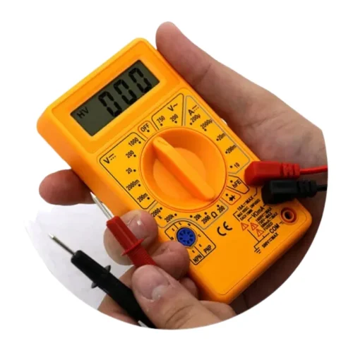 Multimetro Digital Profissional Cabo Multi Teste Portátil - Imagem 6