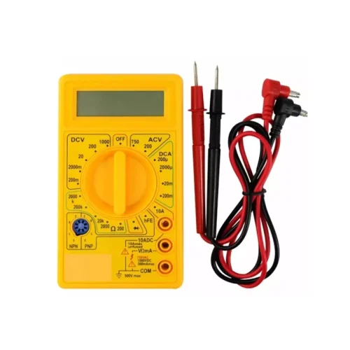 Multimetro Digital Profissional Cabo Multi Teste Portátil - Imagem 2
