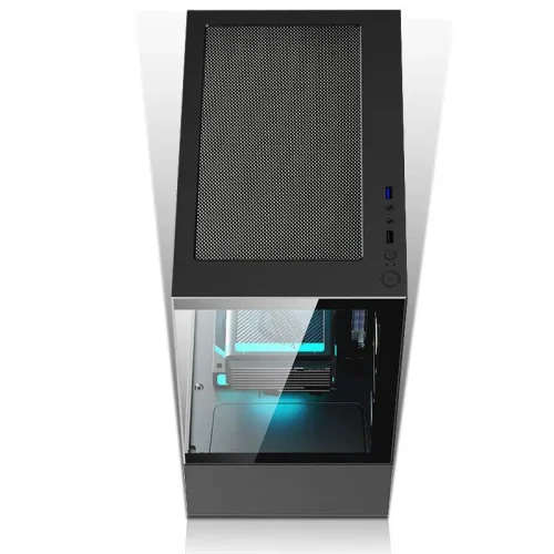 Gabinete Gamer Aquário PIXXO PRETO - CG200B - Imagem 5