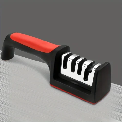 Afiador 4 em 1 Profissional para Facas e Tesouras, Amolador Multifuncional de Cozinha, Ideal para Utensílios Domésticos, Afiação - Imagem 5