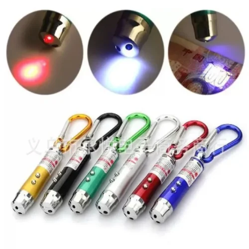 SKYTUR Chaveiro Laser Lanterna Led - 3 em 1 - ENVIO RÁPIDO PARA TODO O BRASIL - Imagem 4