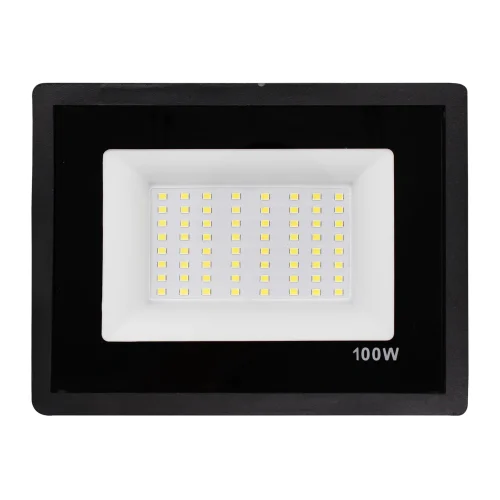 Refletor Led 100w Holofote Bivolt Prova Dágua Luz Forte - Imagem 4