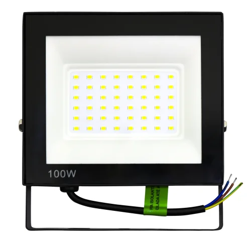Refletor Led 100w Holofote Bivolt Prova Dágua Luz Forte - Imagem 3