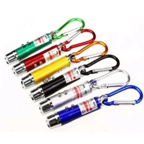 SKYTUR Chaveiro Laser Lanterna Led - 3 em 1 - ENVIO RÁPIDO PARA TODO O BRASIL - Imagem 2