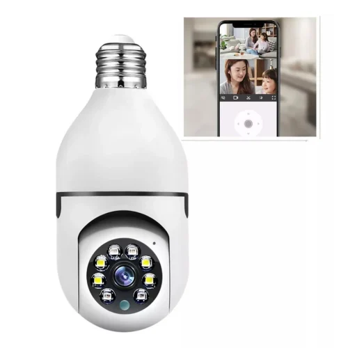 Câmera Ip Lâmpada Smart Wi-Fi Full Hd Visão Noturna Yoosee - Interna - Imagem 4
