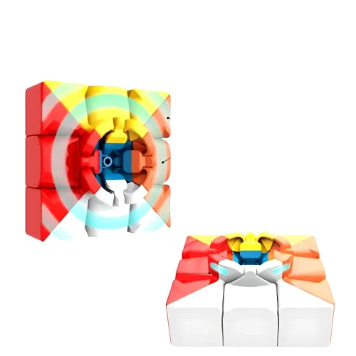 Cubo Mágico Anti-stress 3x3x3 Interativo  Profissional Speed Gold Edition 2023 - Imagem 4