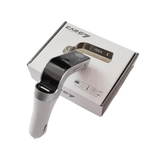 Carregador Para Carro, Veicular Bluetooth, Fm Transmissor G7 Mp3 - Imagem 2