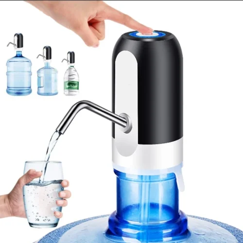 Bomba Elétrica Universal com Carregamento USB para Galão / Garrafão de Água Digital - Imagem 2