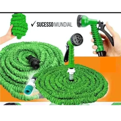 Mangueira Magica Expansivel Flexivel e Retratil Elastica de Jardim 15 Metros - Imagem 4