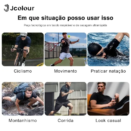 Camiseta esportiva masculina，Camisa de corrida de secagem rápida，Camisa de futebol respirável，Roupas de esportes，Camiseta - Imagem 11