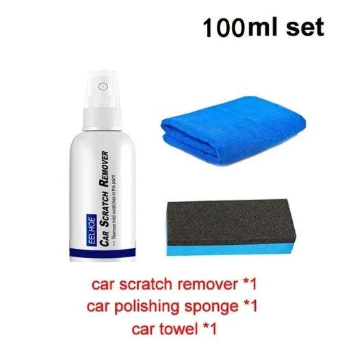 Remoção de arranhões de carro, spray de cera, reparo de pintura, agente de renovação de arranhões, ferramentas de limpeza de arranhões de veículos, removedor de marcas 50/100ml - Imagem 7