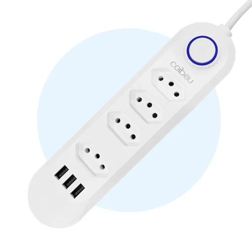 tomada usb,2m,tomada,filtro de linha,plug,extensão tomada,extensao de tomada elétrica,torre de tomadas retrátil padrão brasil - Imagem 2