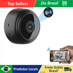 Mini Câmera A9 Original Sem fio 1080p Espiã Monitoramento Segurança Visão Noturna