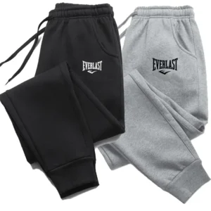 Calças estampadas masculinas EVERLAST Calças de corrida masculinas e femininas Calças de moletom esportivas Calças casuais de ginástica Calças respiráveis