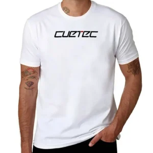 NSM200 Cuetec Full Logo Emblem Camiseta engraçada camisetas de algodão camiseta masculina casual